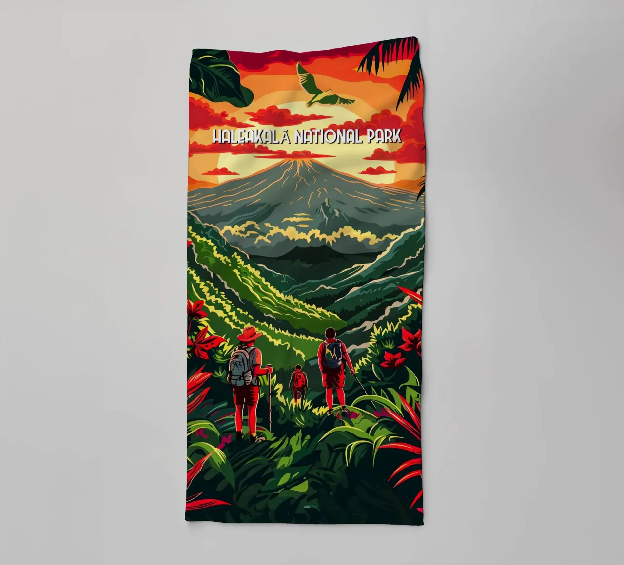 Haleakalā National Park asciugamano da bagno da Travelstudio