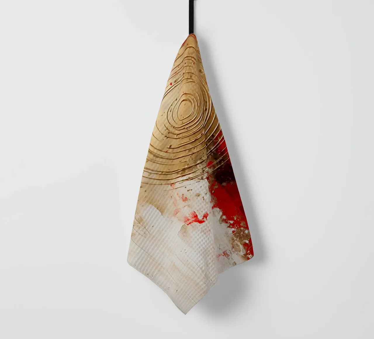 ART ABSTRACTUEL Rédemption torchon de Melanie Viola