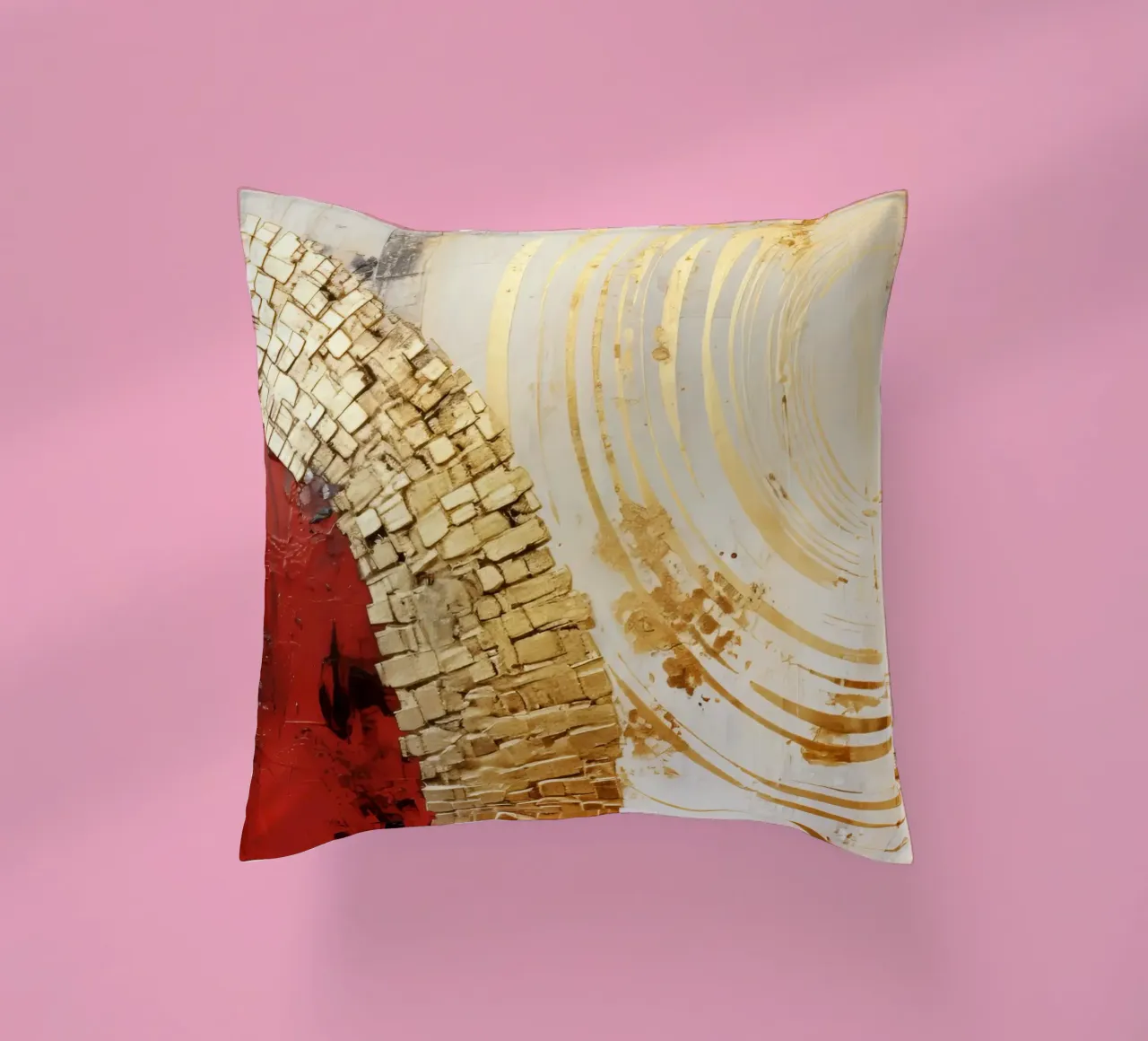 ABSTRACT ART Touch cuscino da Melanie Viola