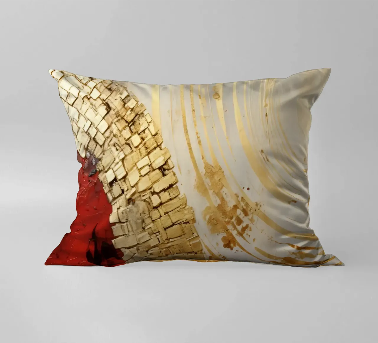 ABSTRACT ART Touch cuscino da Melanie Viola