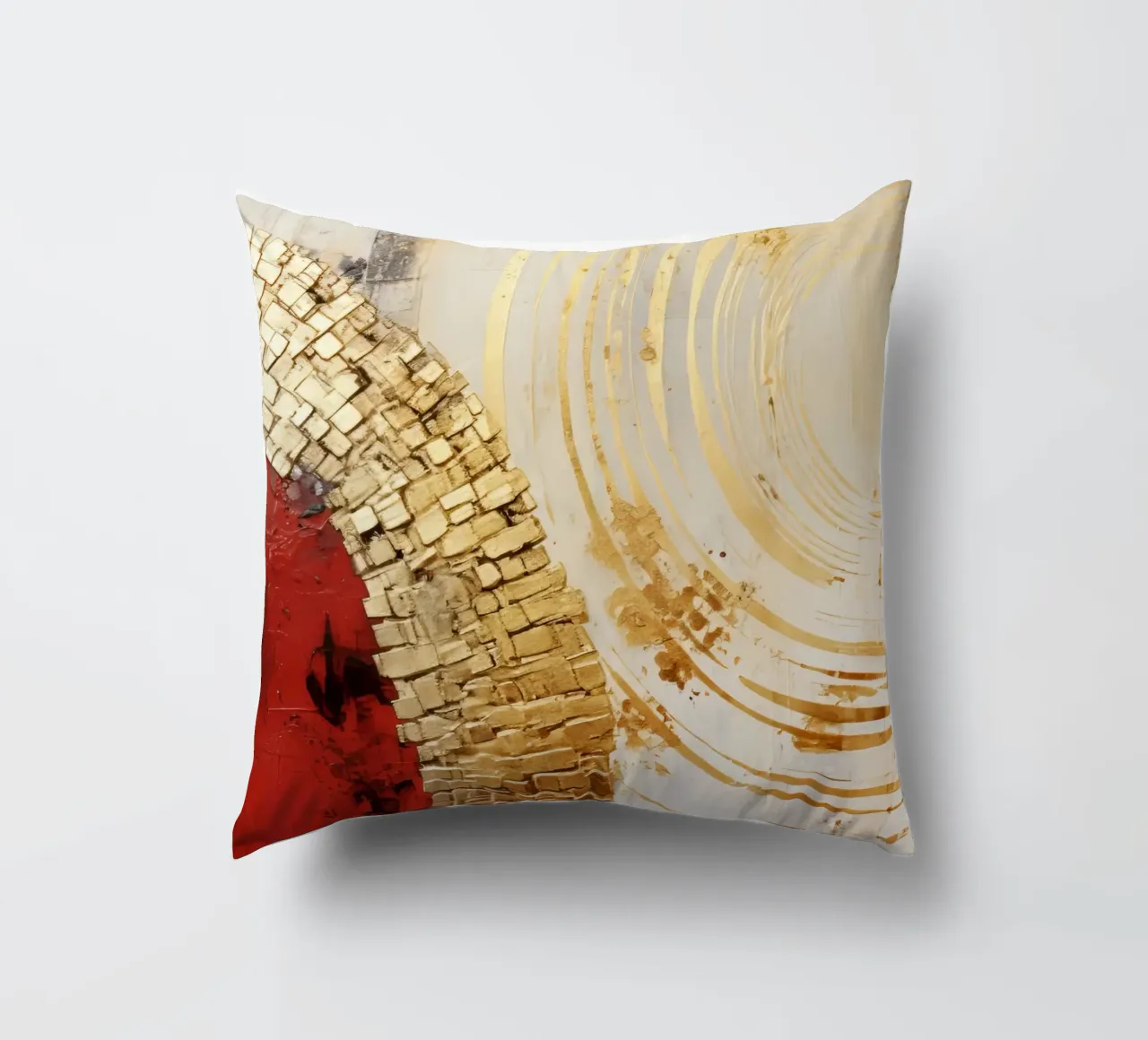 ABSTRACT ART Touch cuscino da Melanie Viola