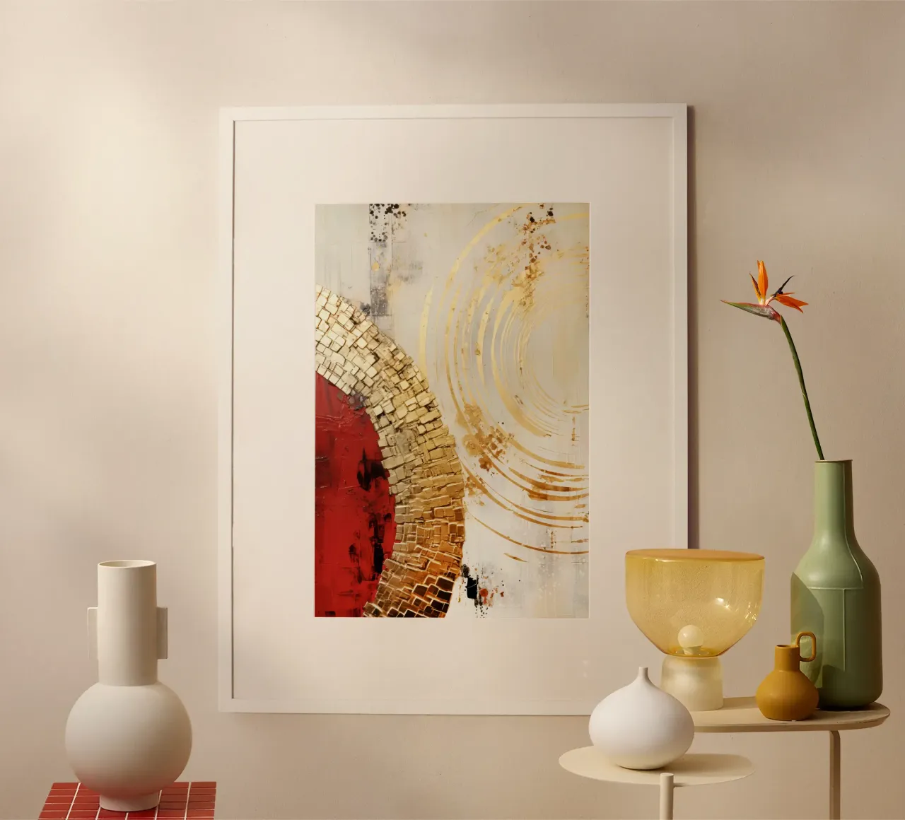 ABSTRACT ART Touch carta hahnemühle da Melanie Viola