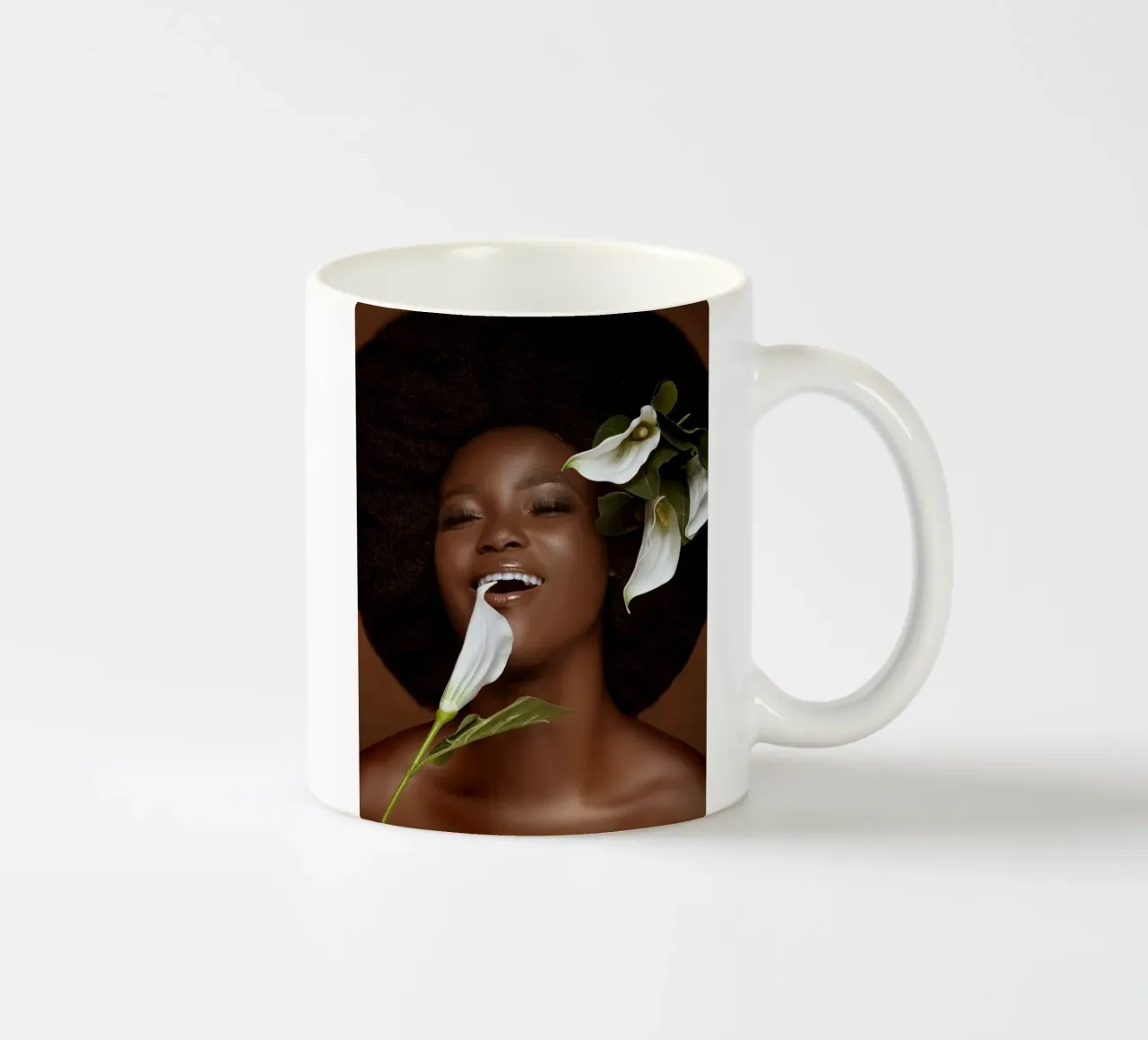 Afro Saga tazza in ceramica da Mathudace Créas