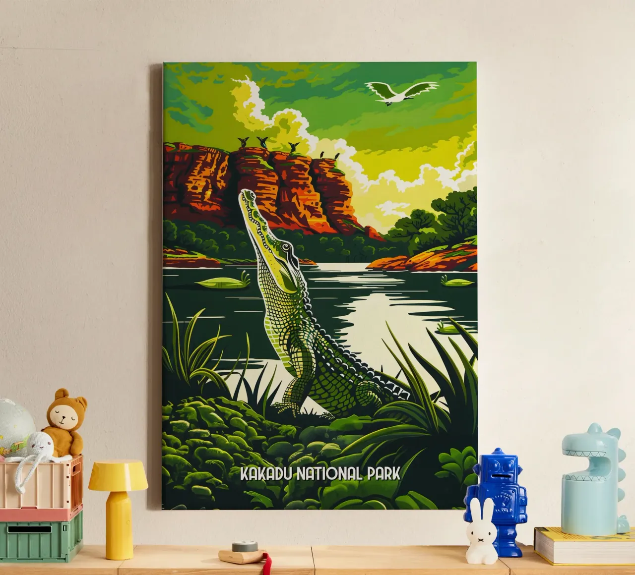 Kakadu National Park tela con Cornice a cassetta da Travelstudio