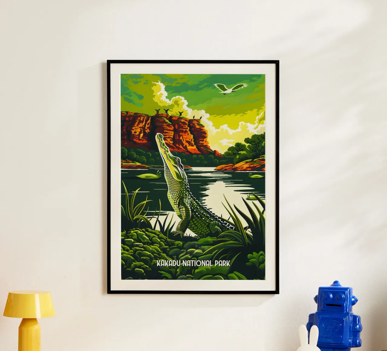 Kakadu National Park poster con telaio in plastica da Travelstudio