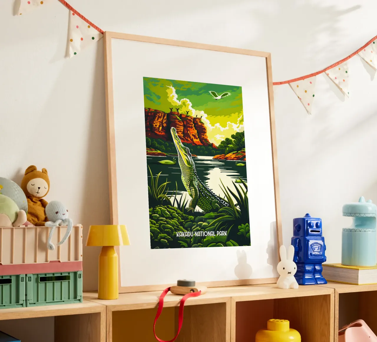Kakadu National Park poster con telaio in plastica da Travelstudio