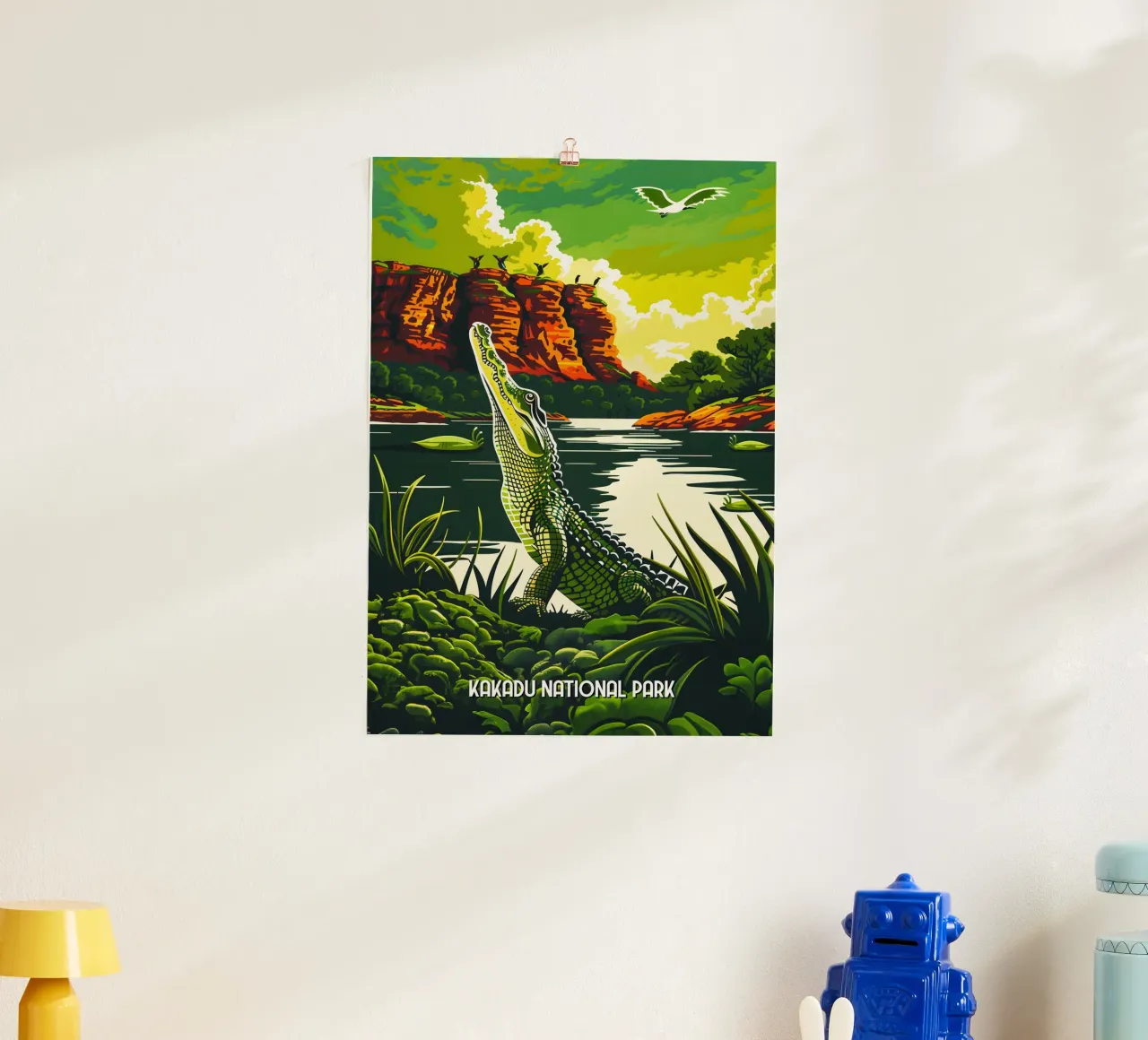 Kakadu National Park poster con telaio in plastica da Travelstudio