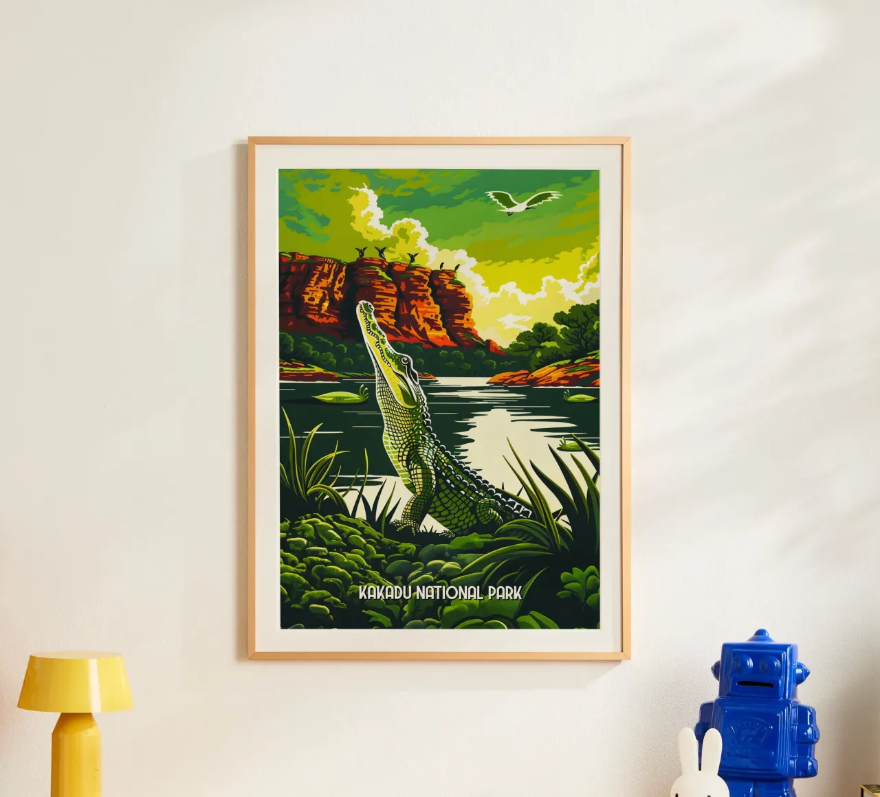 Kakadu National Park poster con telaio in plastica da Travelstudio