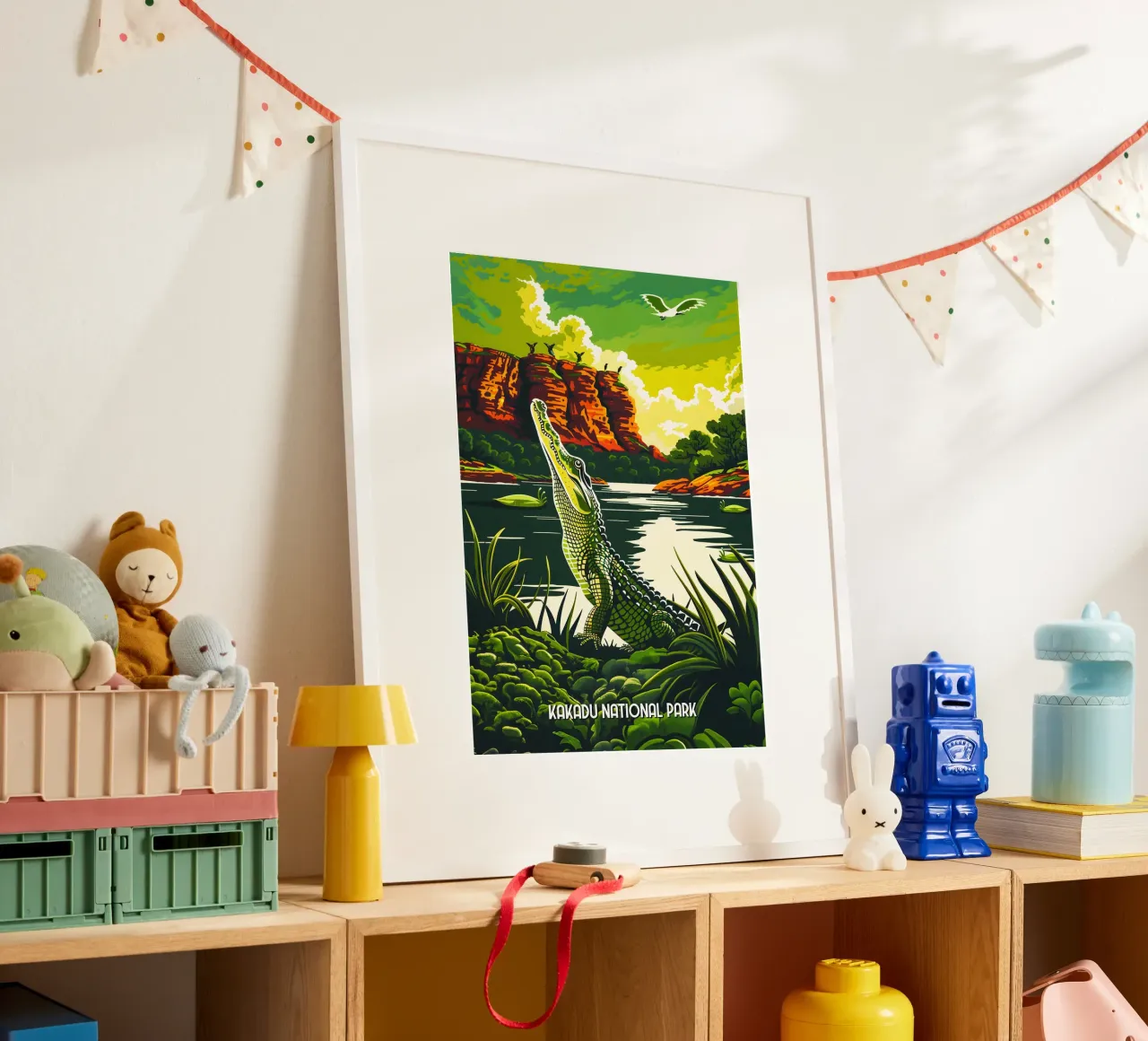 Kakadu National Park poster con telaio in plastica da Travelstudio