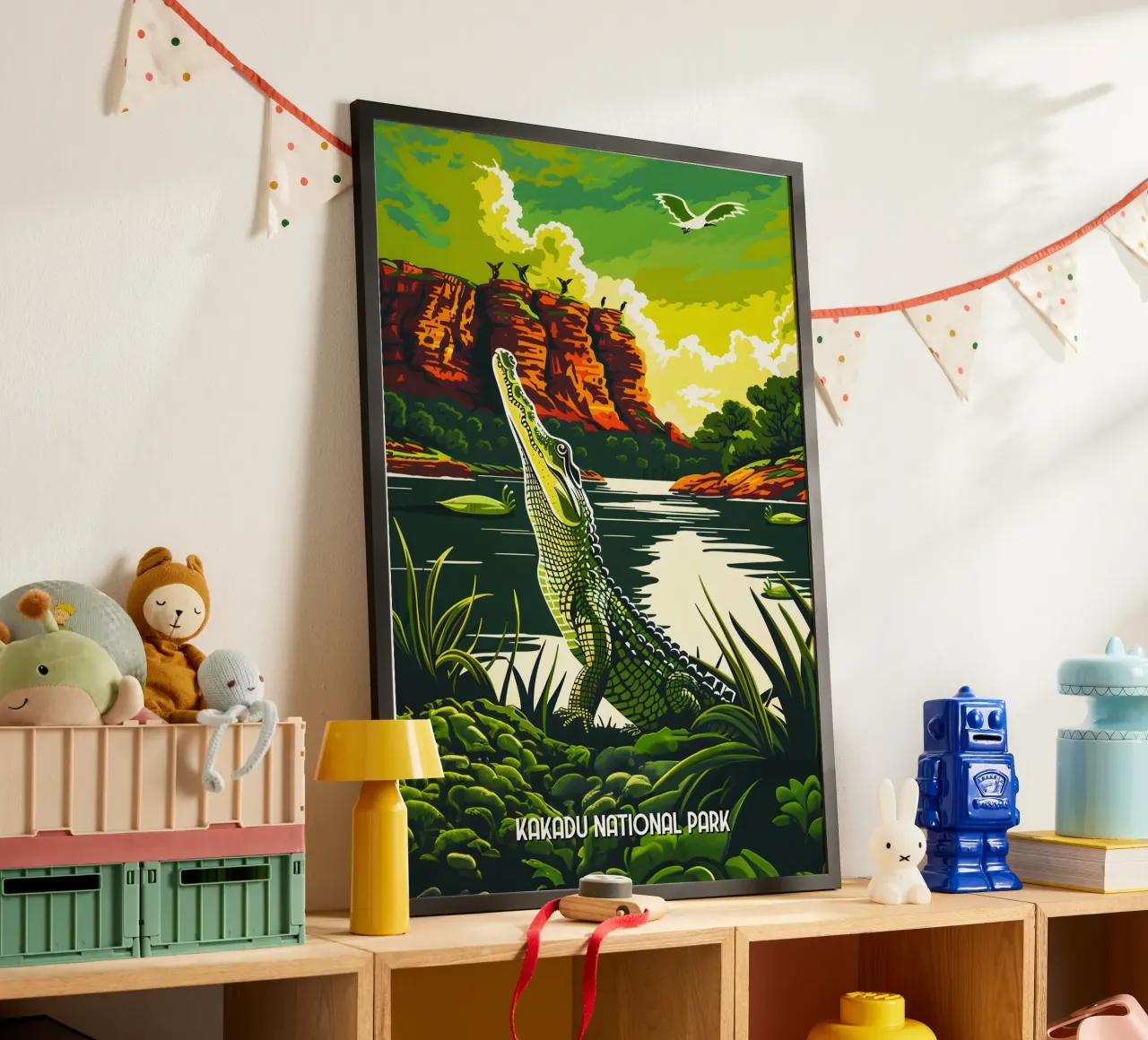 Kakadu National Park poster con telaio in plastica da Travelstudio