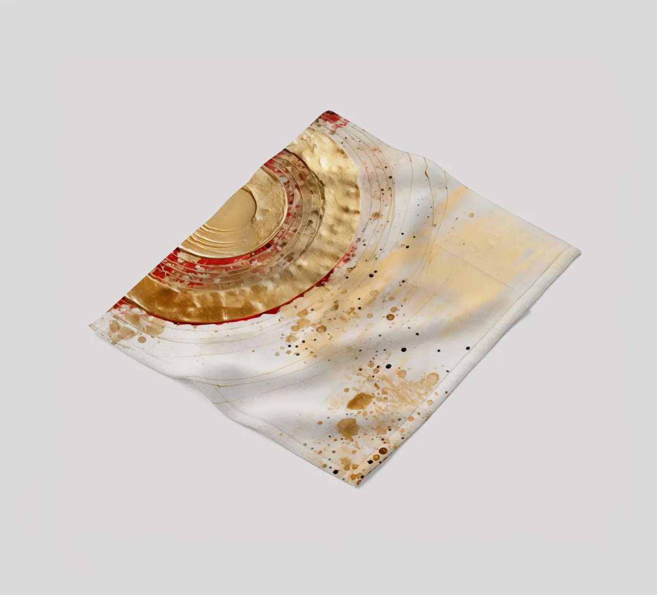 ABSTRACT ART Visioni del futuro coperta in pile da Melanie Viola
