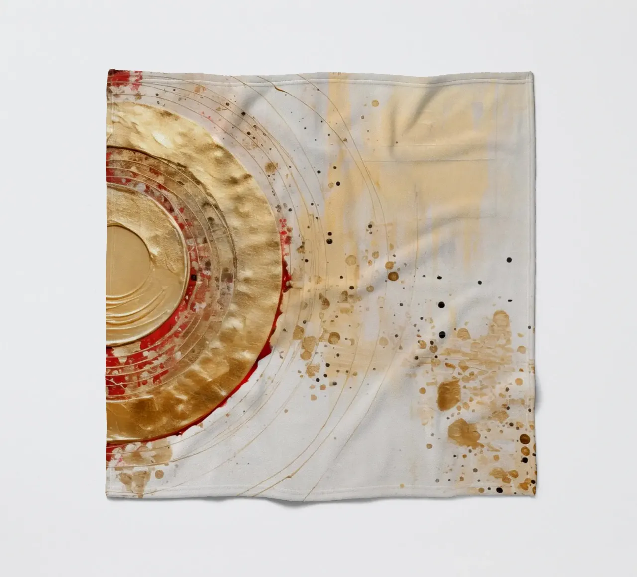 ABSTRACT ART Visioni del futuro coperta in pile da Melanie Viola
