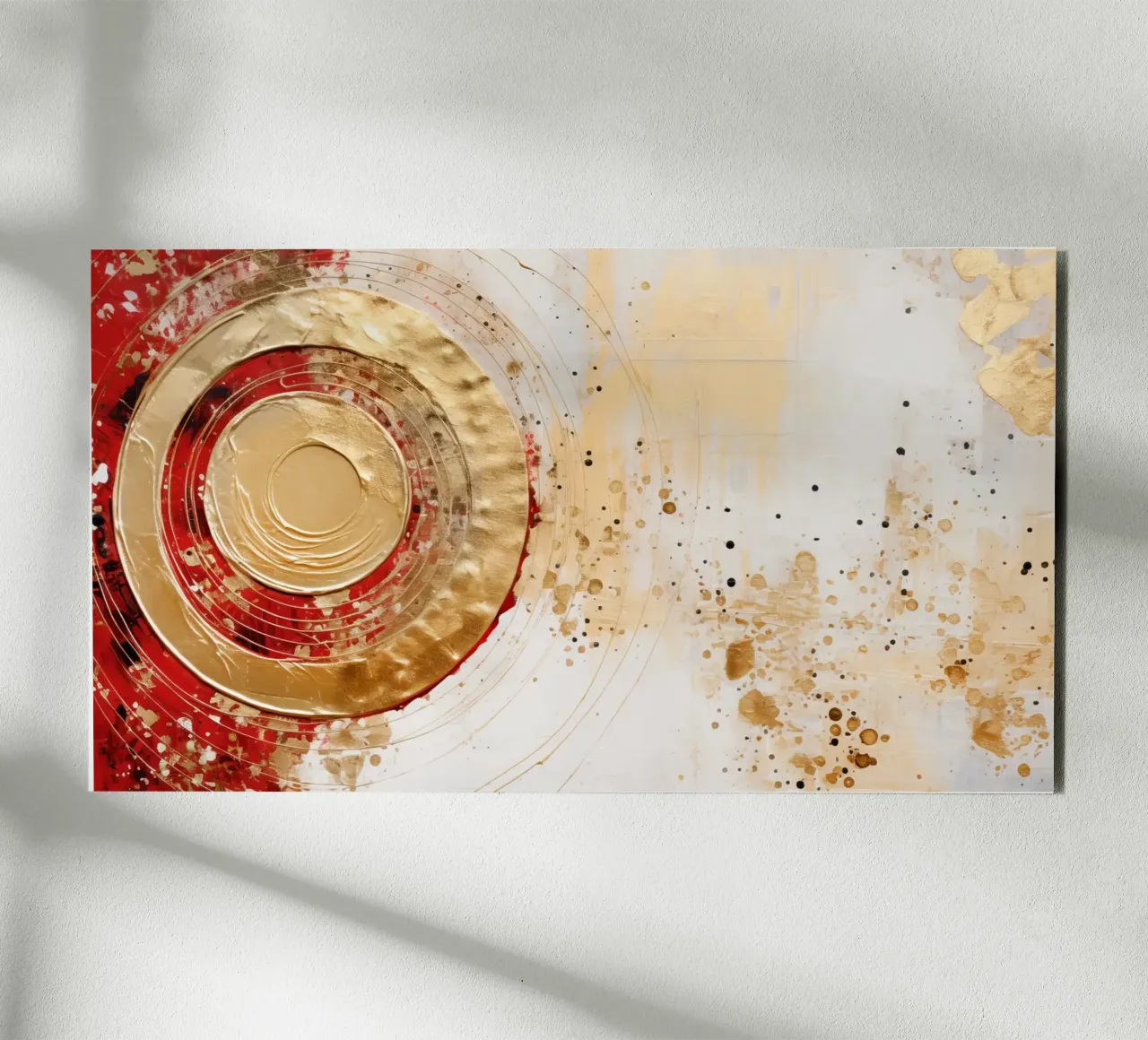 ABSTRACT ART Visioni del futuro alluminio dibond da Melanie Viola