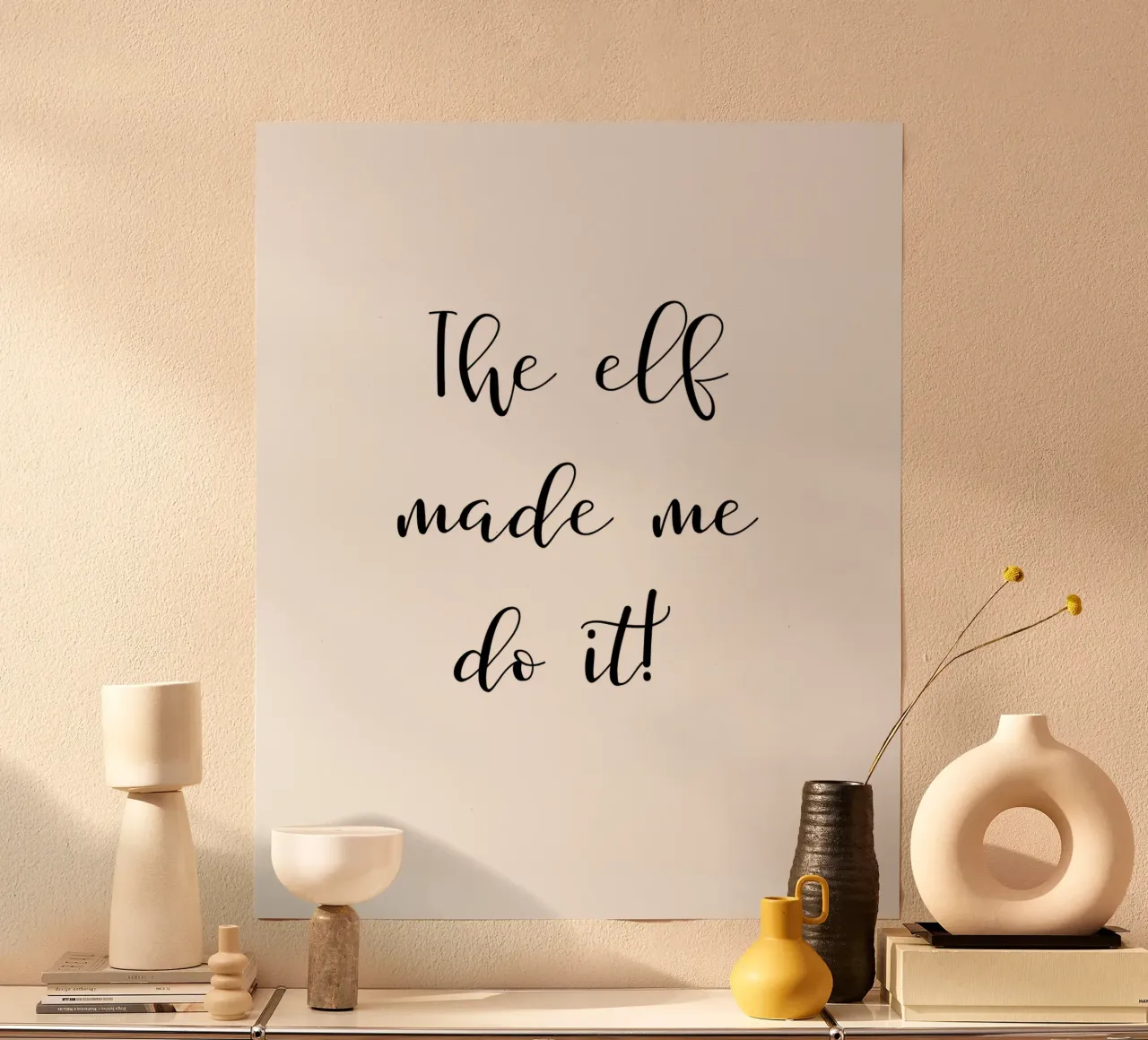C'est l'elfe qui m'a poussé à le faire ! hahnemühle de ArtDesign by KBK