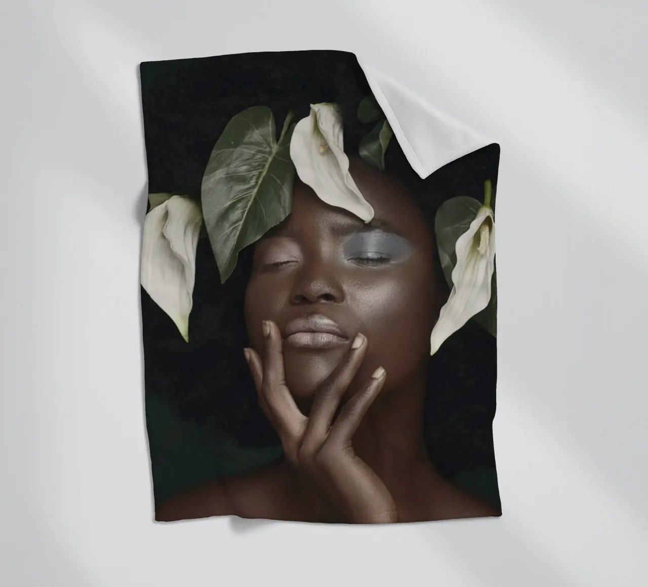 Afro Kanzi coperta in pile da Mathudace Créas