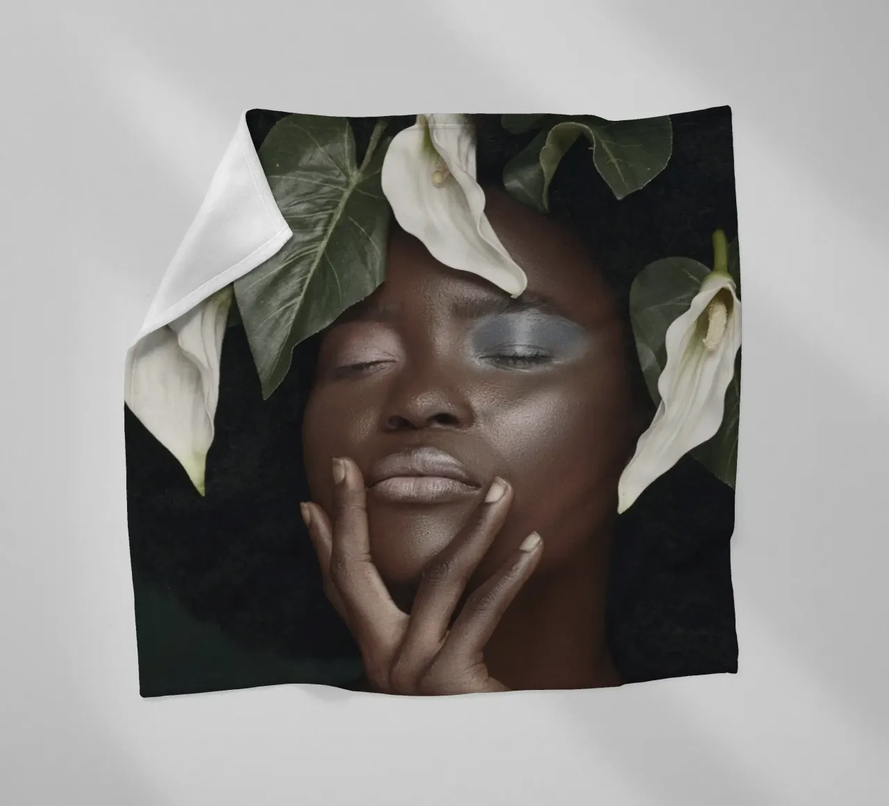 Afro Kanzi coperta in pile da Mathudace Créas