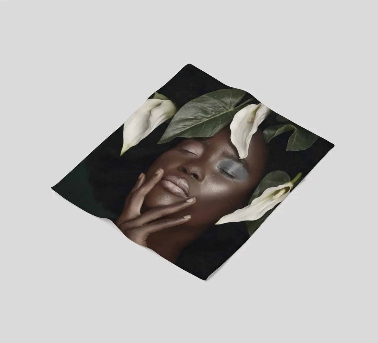 Afro Kanzi coperta in pile da Mathudace Créas