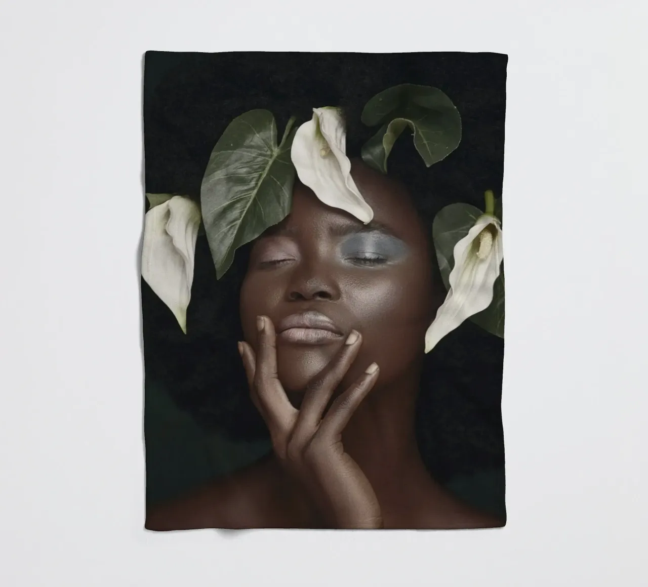 Afro Kanzi coperta in pile da Mathudace Créas