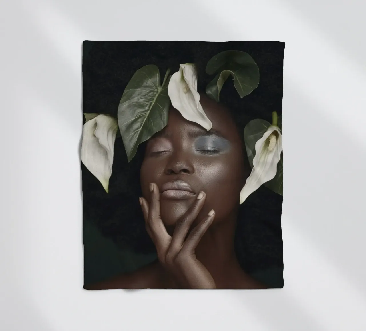 Afro Kanzi coperta in pile da Mathudace Créas