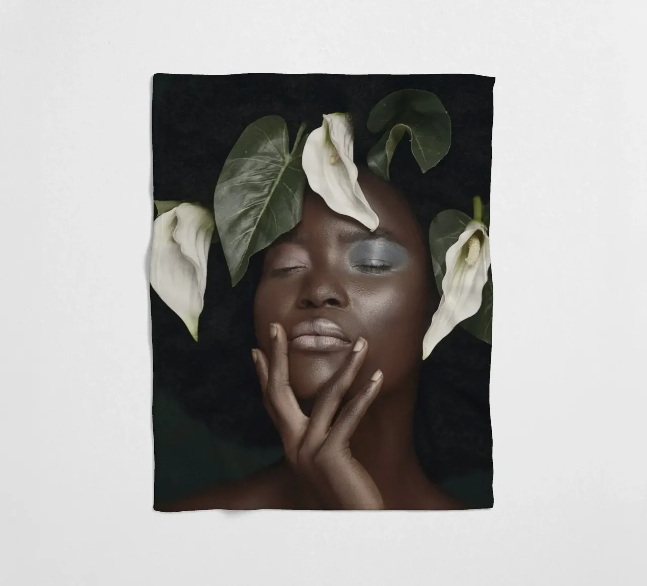 Afro Kanzi coperta in pile da Mathudace Créas