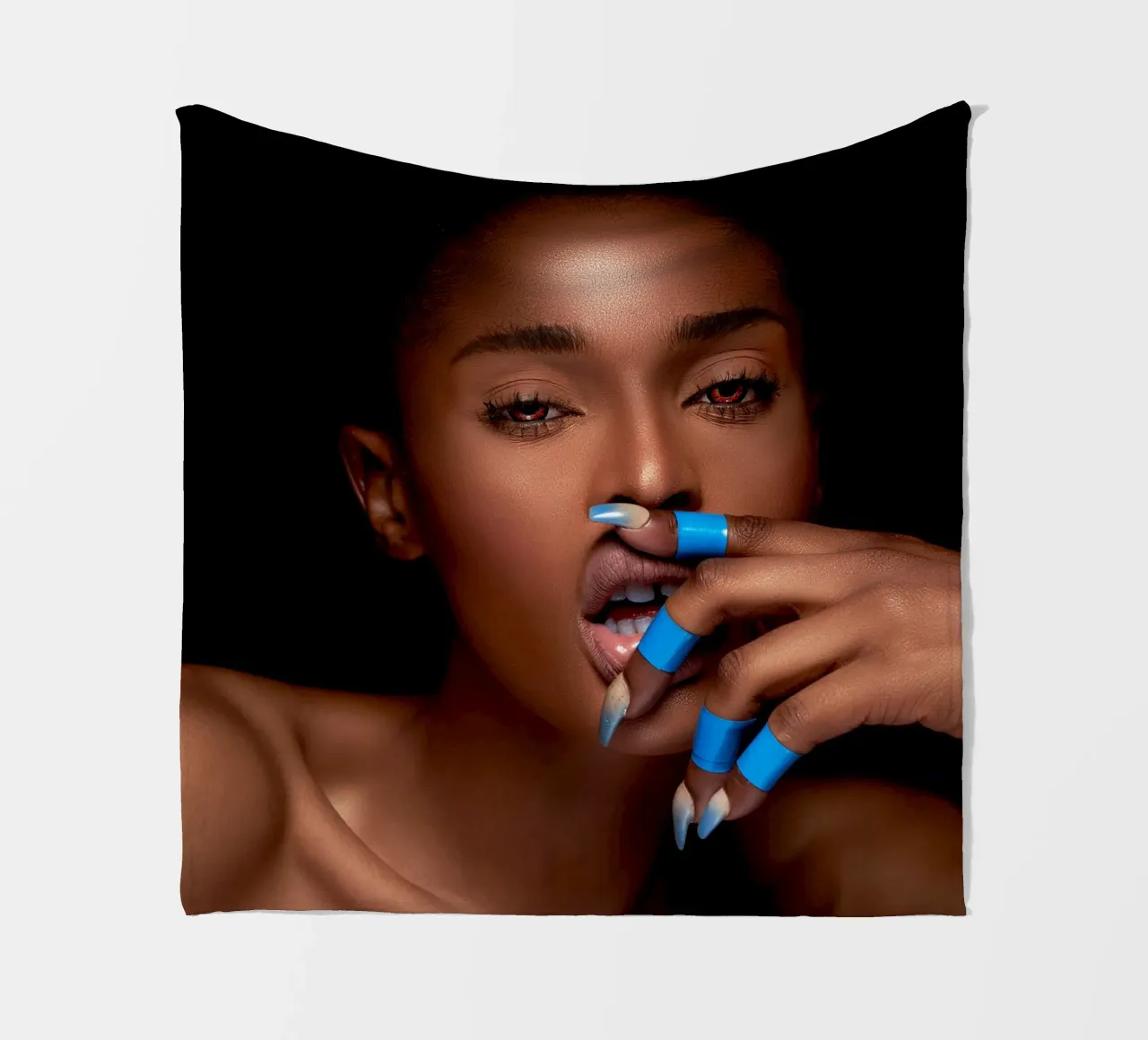 Afro Rahma coperta in pile da Mathudace Créas