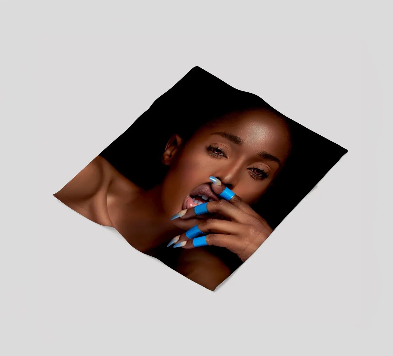 Afro Rahma coperta in pile da Mathudace Créas