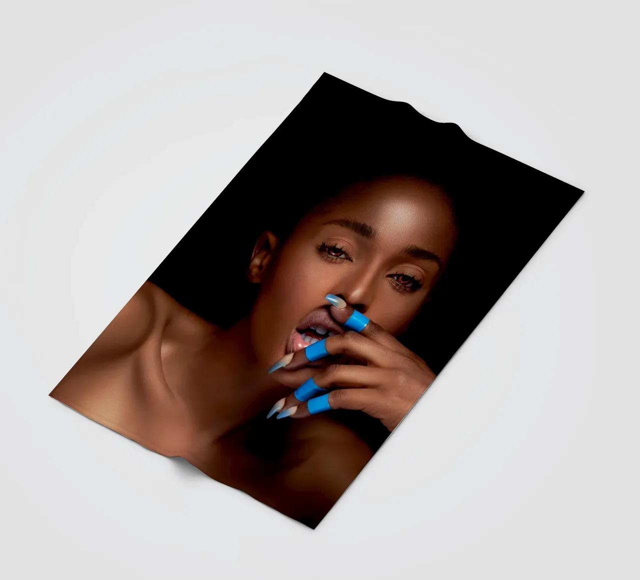 Afro Rahma coperta in pile da Mathudace Créas