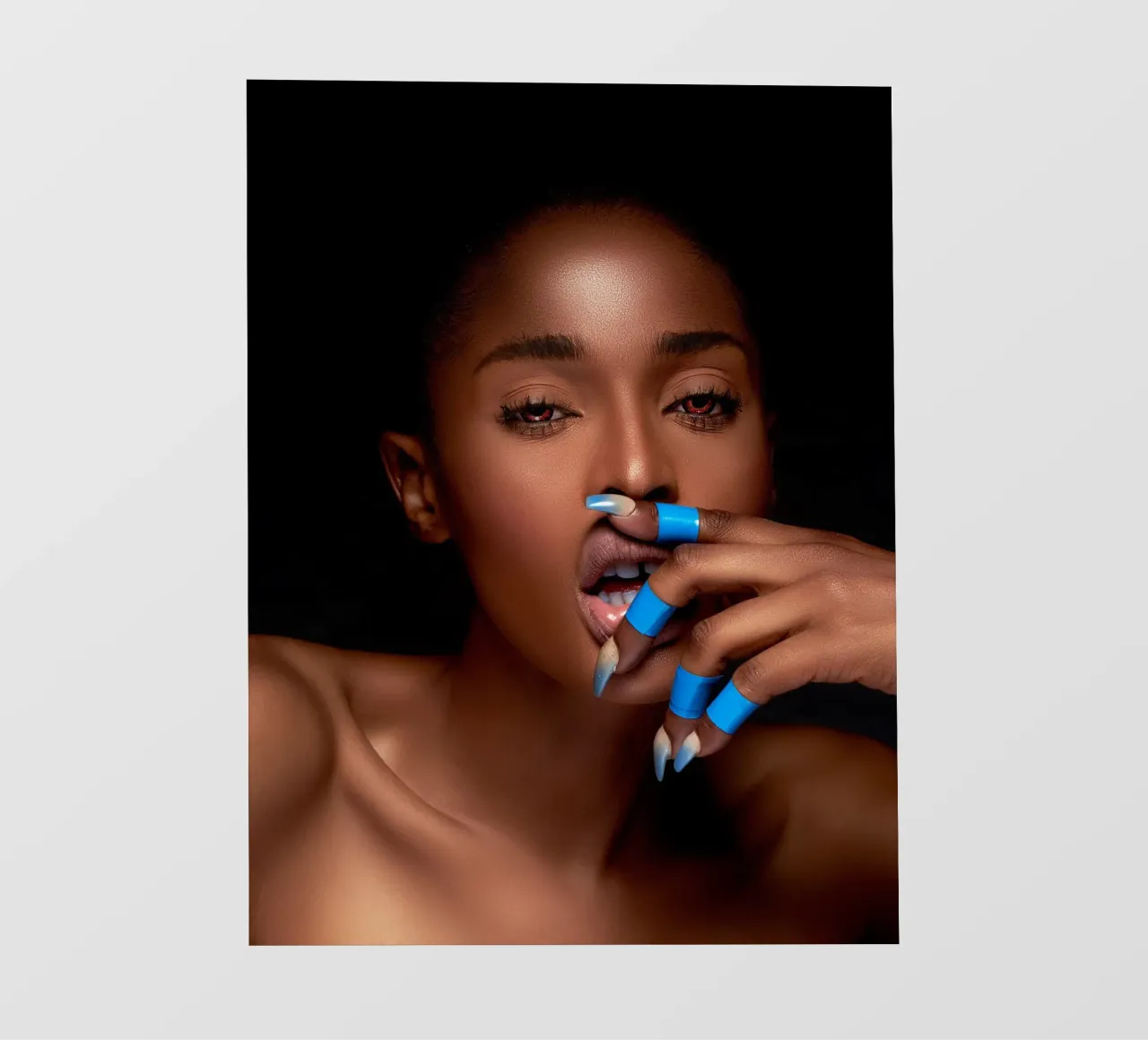 Afro Rahma telo in pvc da Mathudace Créas