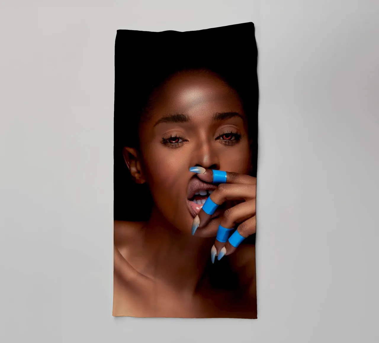 Afro Rahma asciugamano da bagno da Mathudace Créas