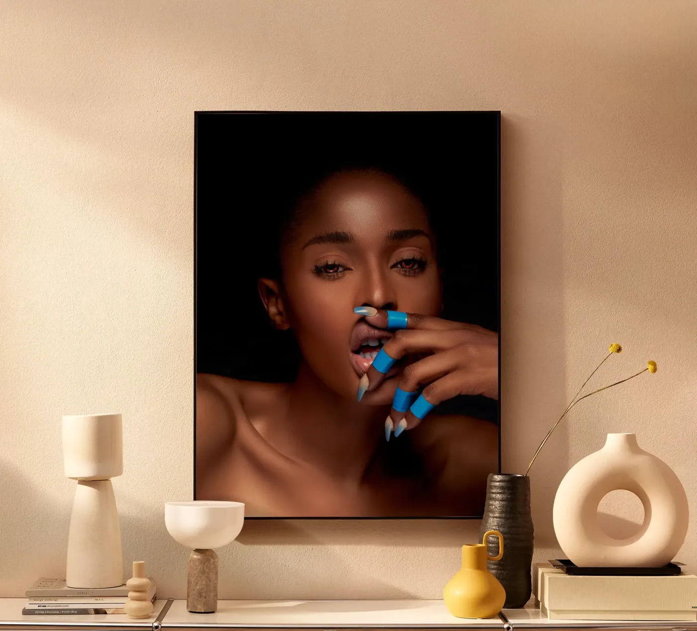 Afro Rahma plexiglass da Mathudace Créas