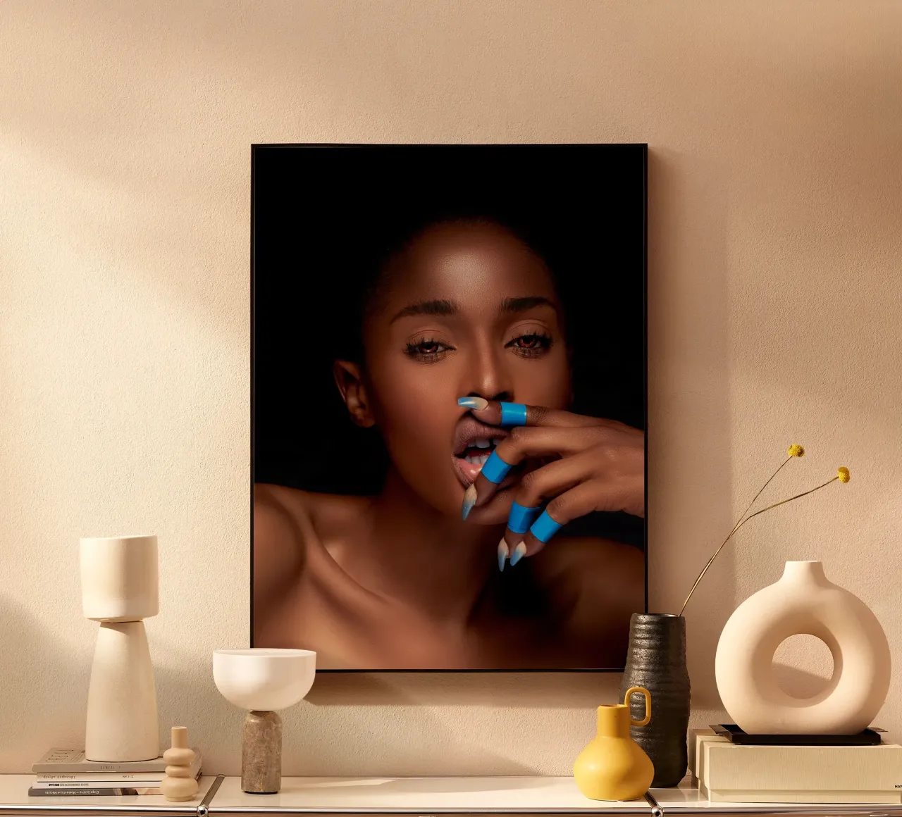 Afro Rahma plexiglass da Mathudace Créas