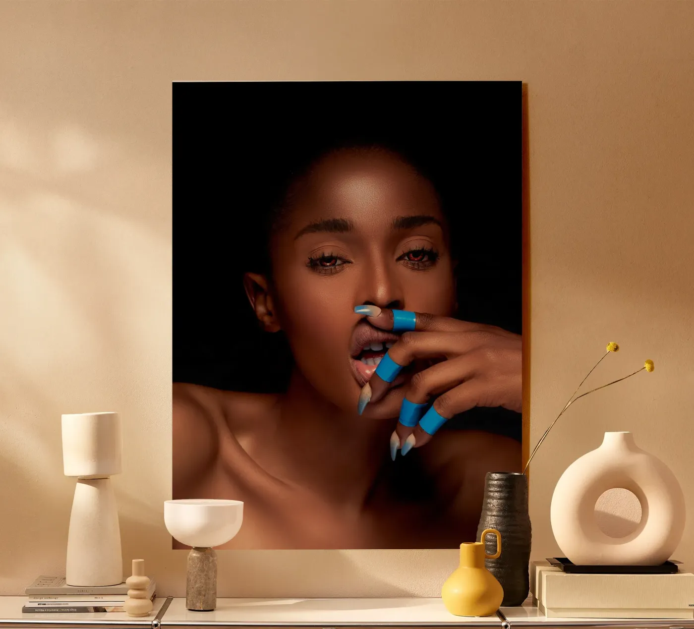 Afro Rahma plexiglass da Mathudace Créas