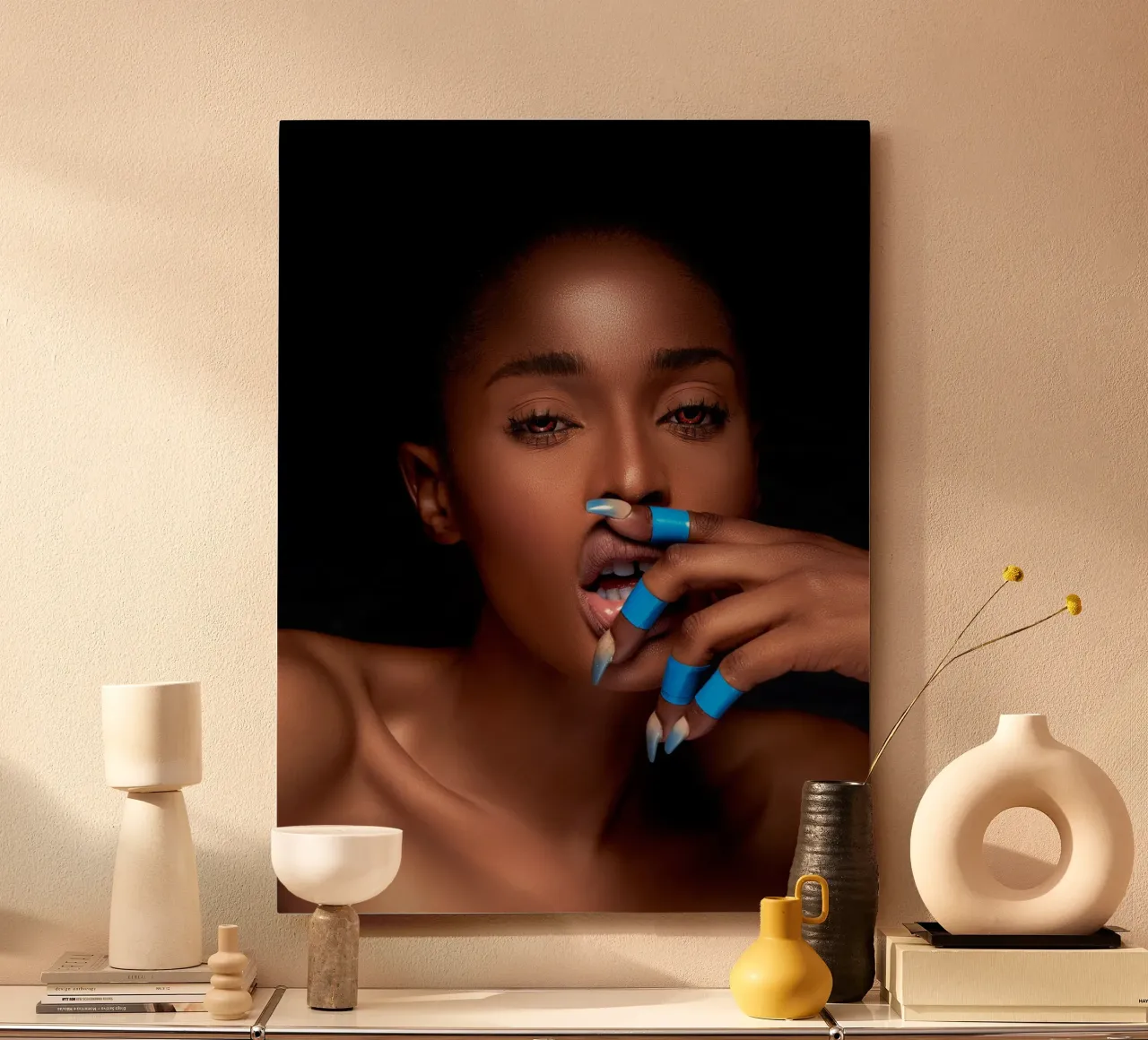 Afro Rahma alluminio dibond da Mathudace Créas