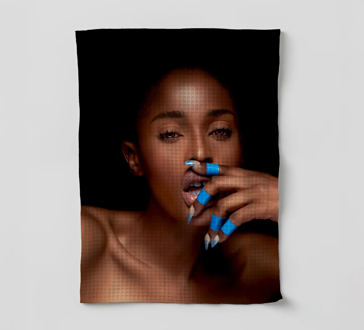 Afro Rahma canovaccio da cucina da Mathudace Créas