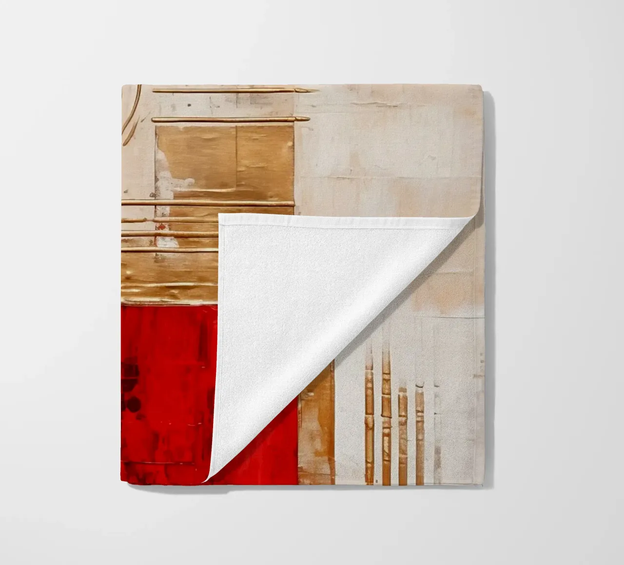 ABSTRAKTE KUNST Tempo di Natale telo mare da Melanie Viola
