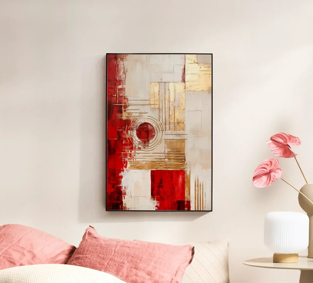 ABSTRAKTE KUNST Navidad metacrilato de Melanie Viola