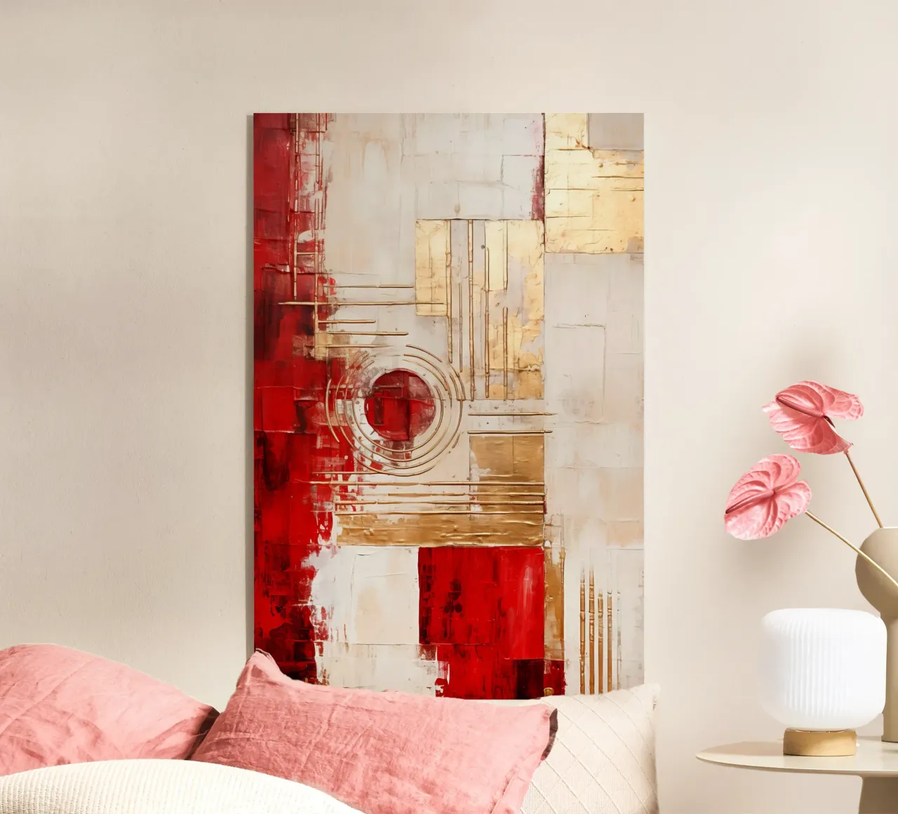 ABSTRAKTE KUNST Navidad metacrilato de Melanie Viola