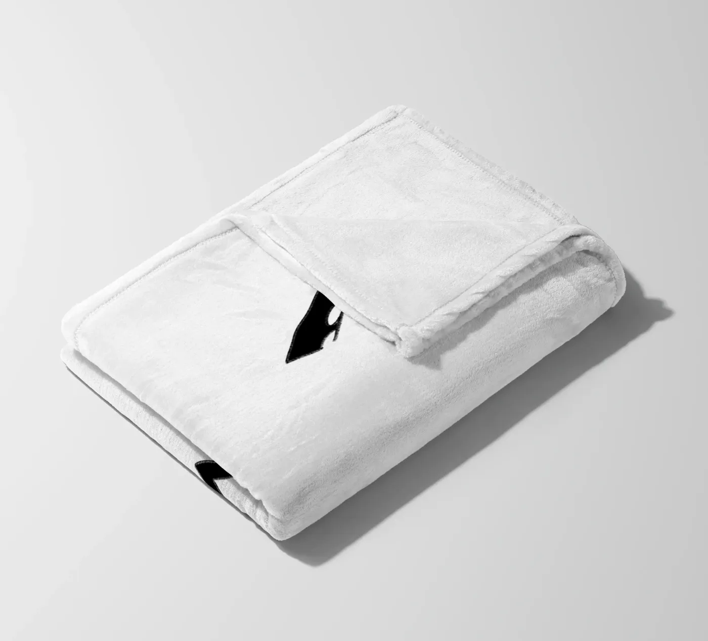 Cat face fleece blanket by ArtDesign by KBK