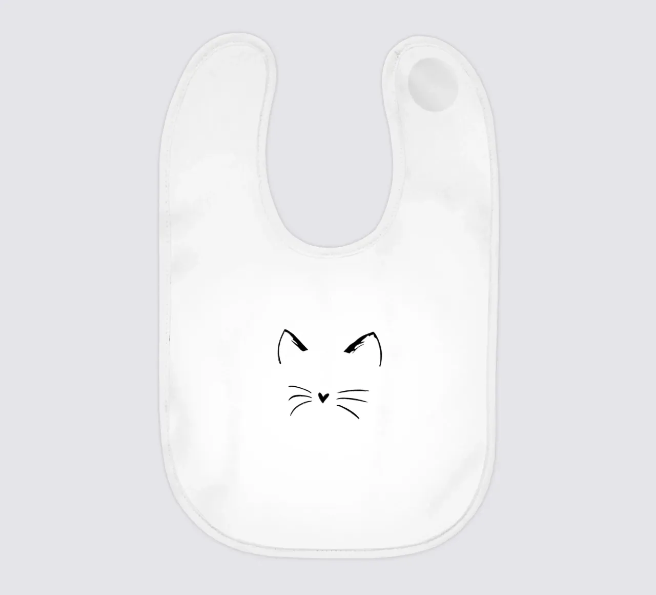 Cat face bavaglino da ArtDesign by KBK