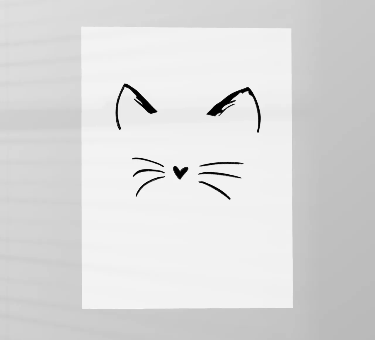 Faccia di gatto pellicola backlit da ArtDesign by KBK