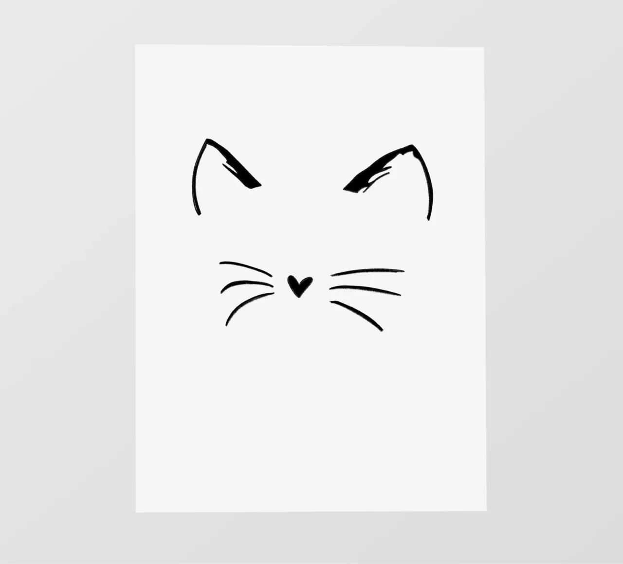 Faccia di gatto pellicola backlit da ArtDesign by KBK