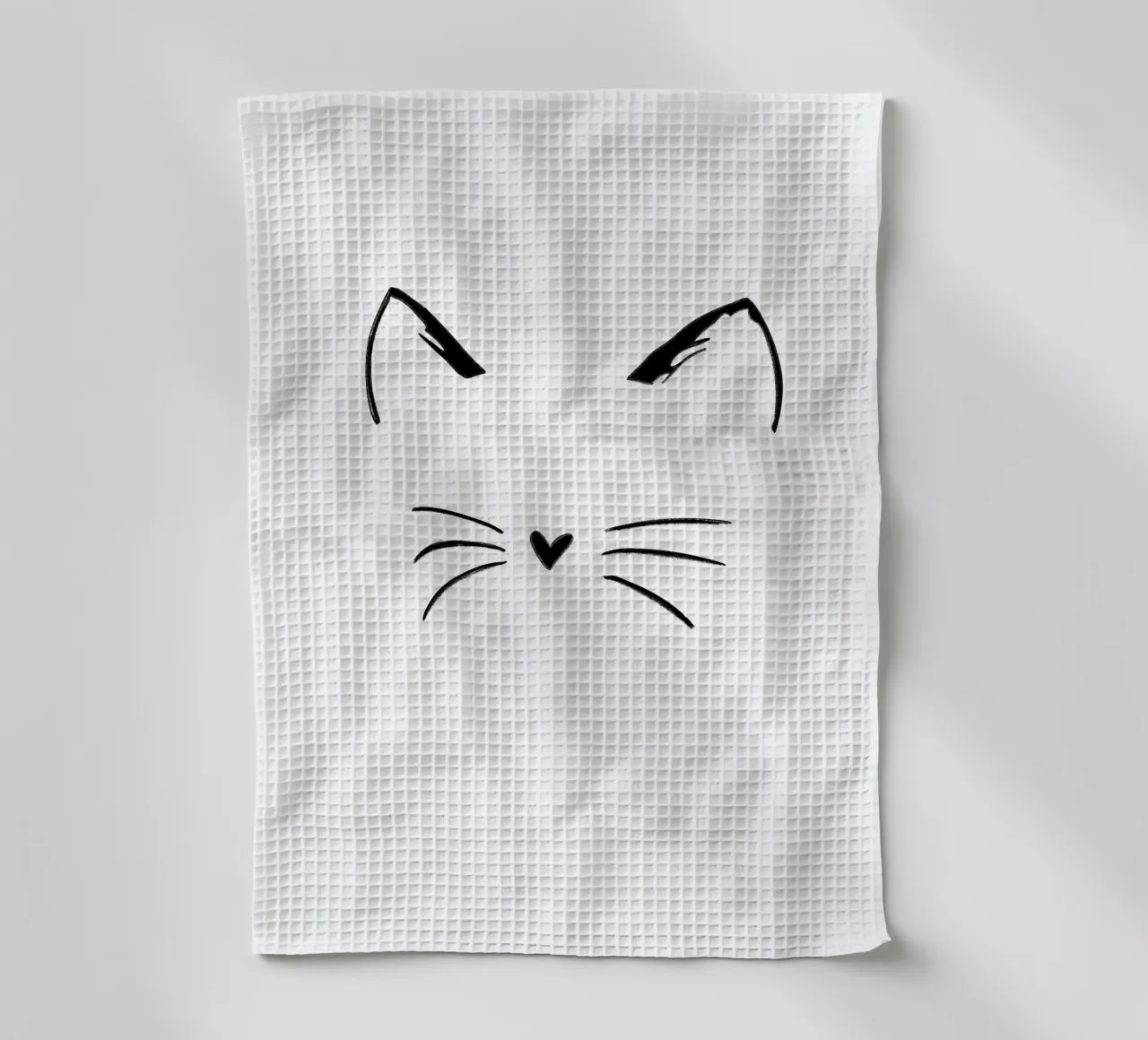Katzengesicht Geschirrtuch von ArtDesign by KBK