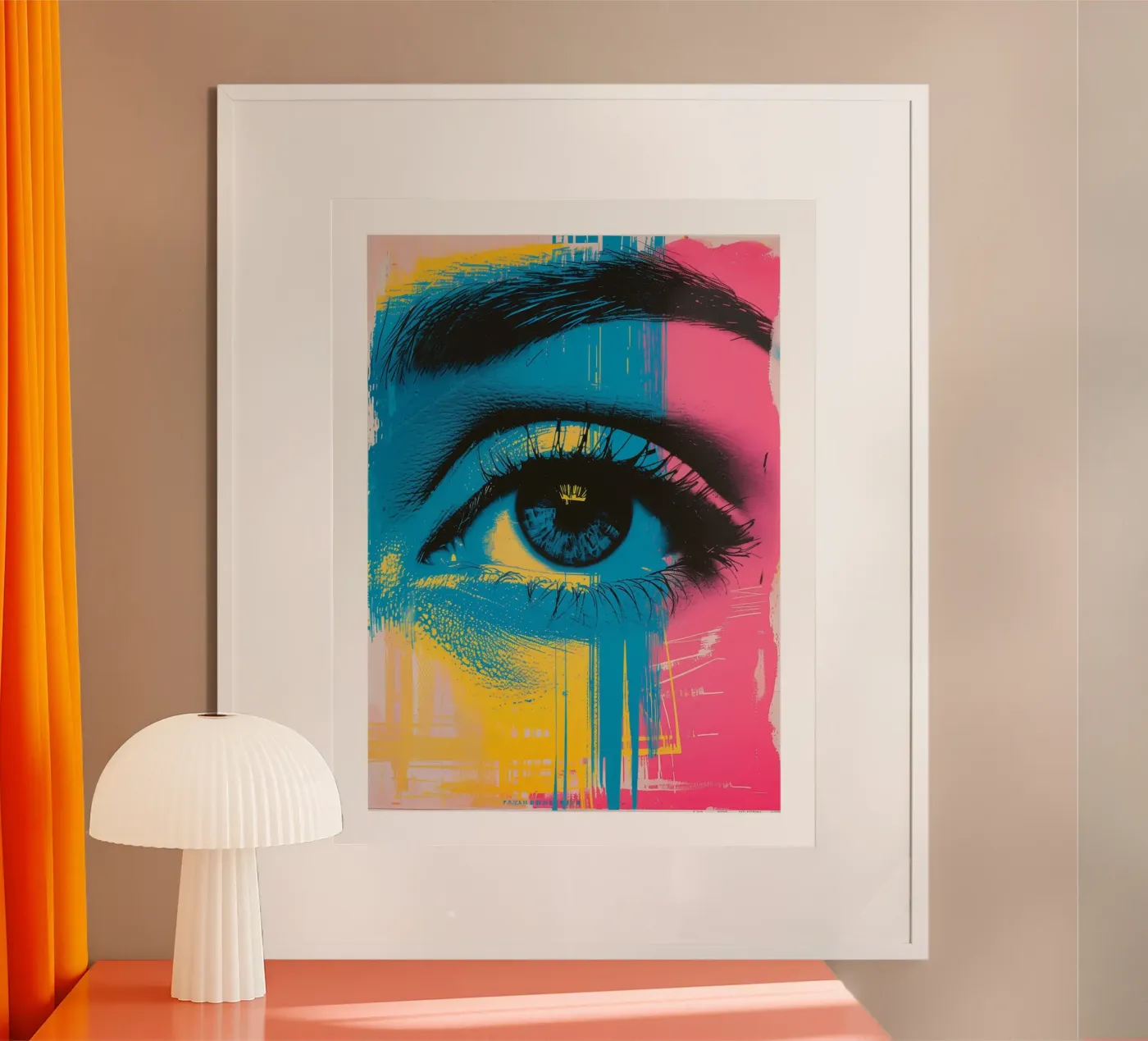 Œil Vibrant poster da DWA