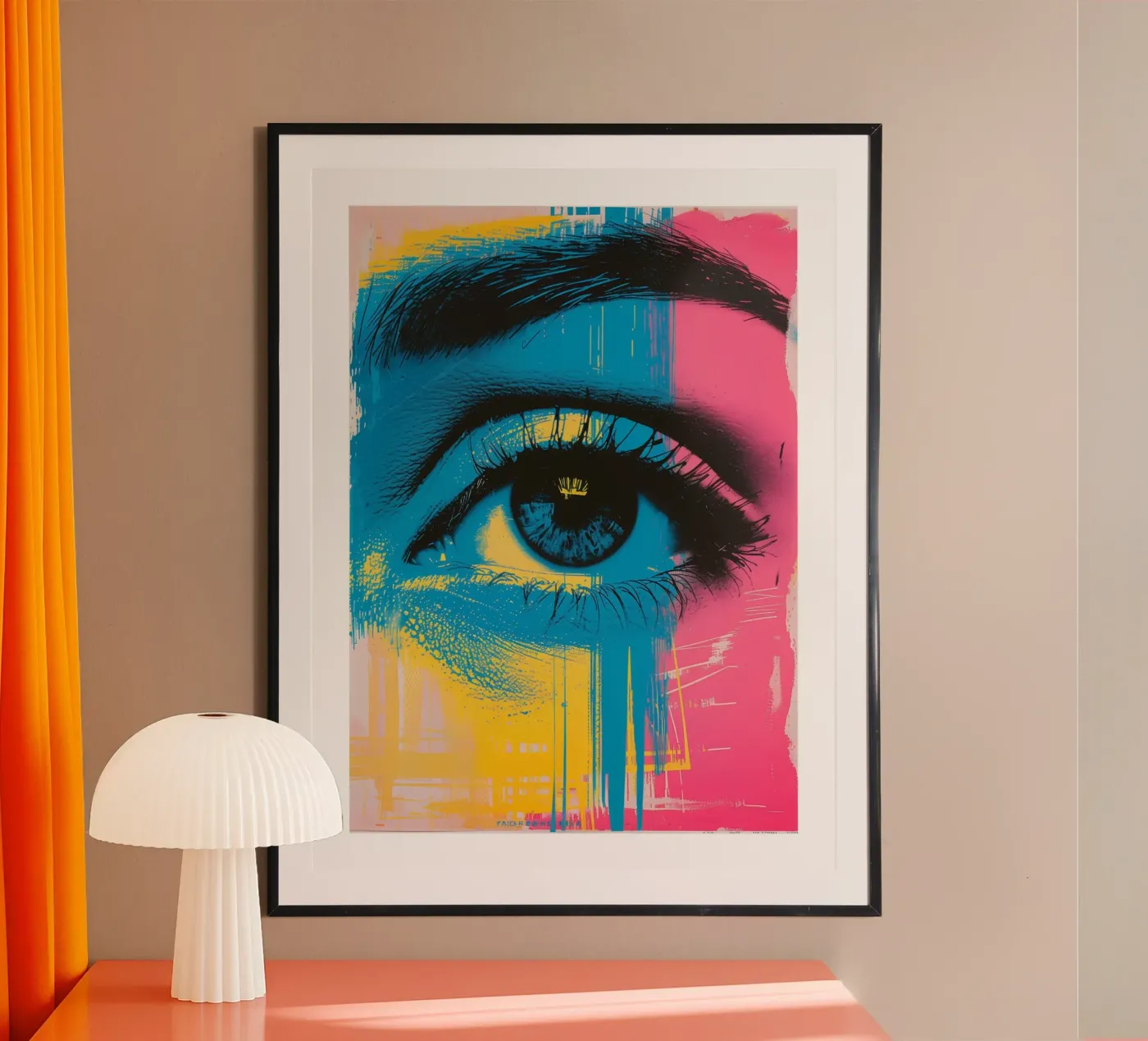 Œil Vibrant poster da DWA