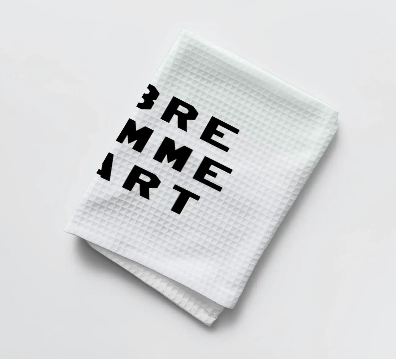 Libre Comme L'Art White canovaccio da cucina da FRAICHE