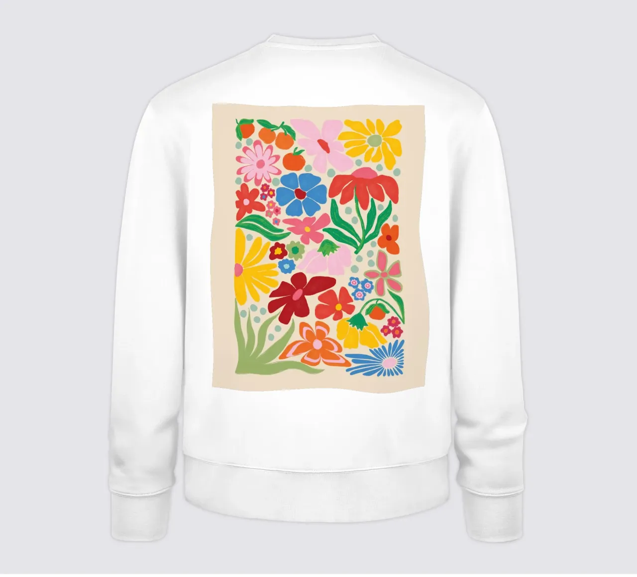 Spring Flowers sweatshirt van ni-ja artboutique