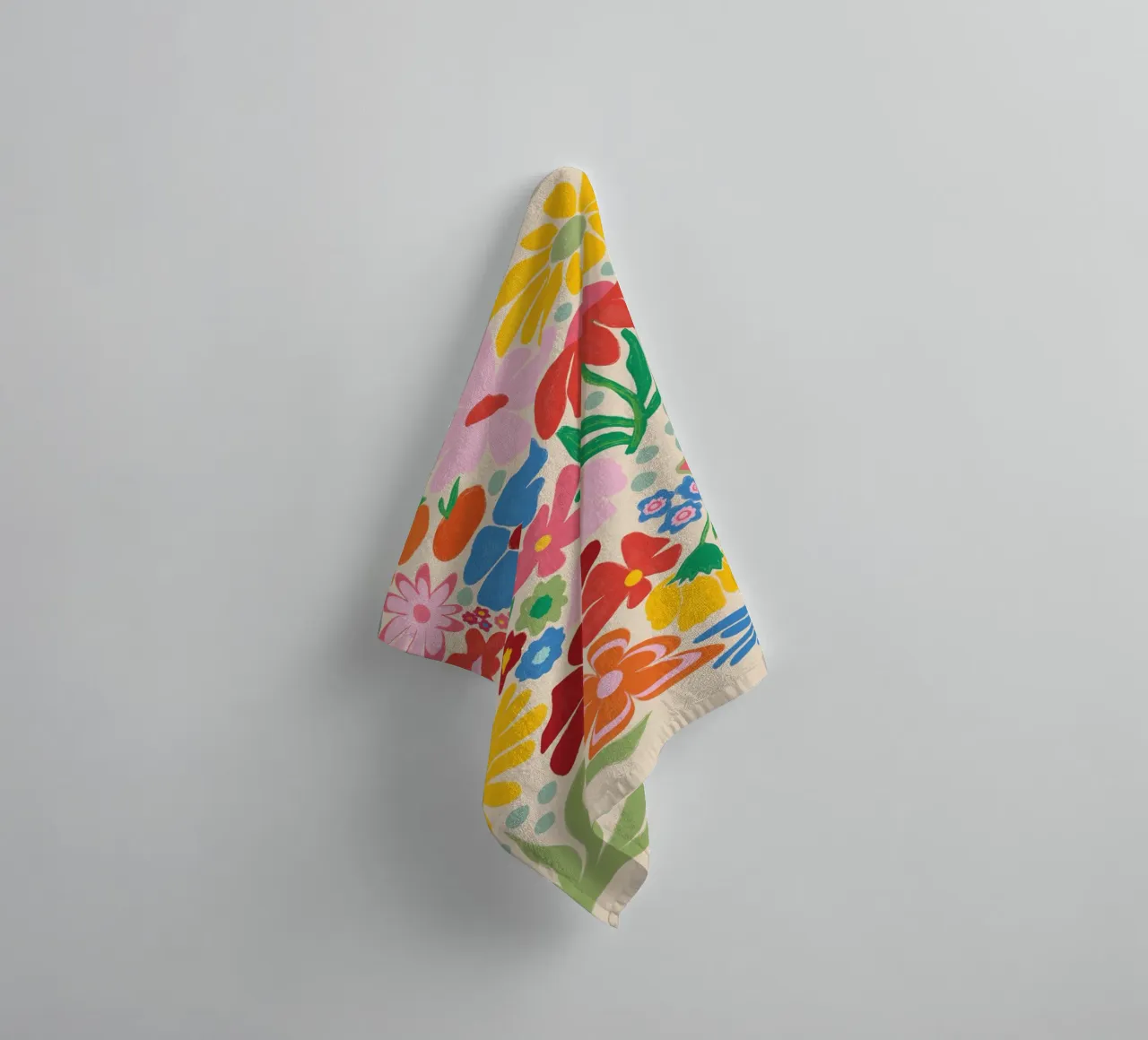 Spring Flowers asciugamano da bagno da ni-ja artboutique