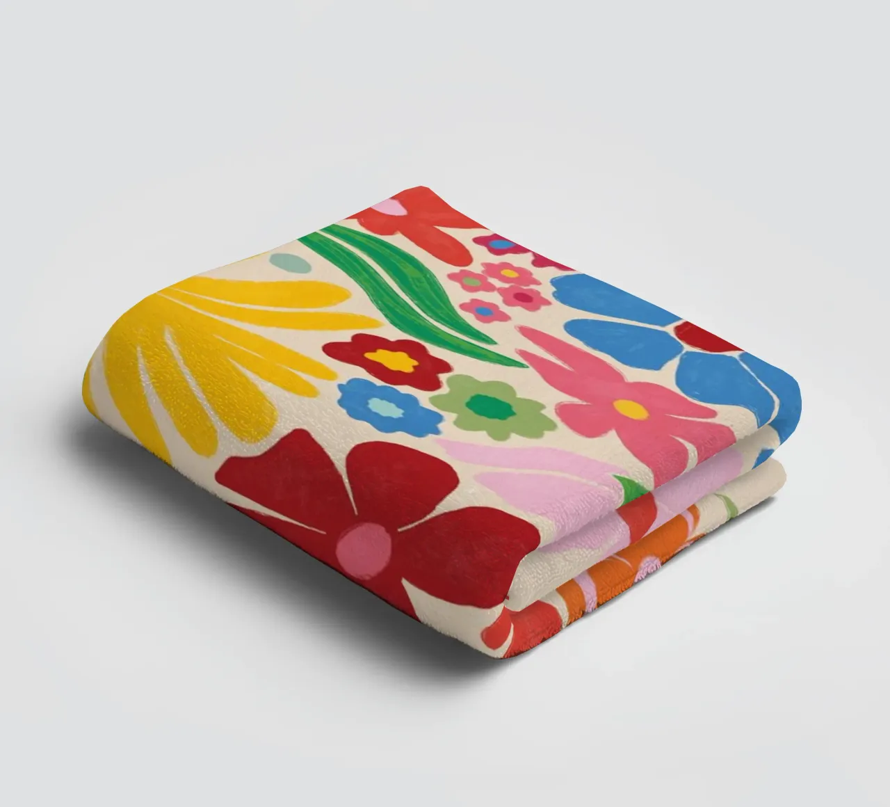 Spring Flowers asciugamano da bagno da ni-ja artboutique