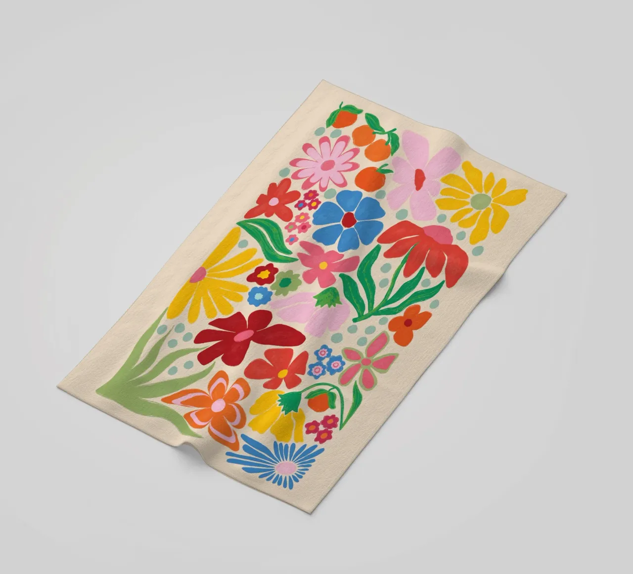 Spring Flowers telo mare da ni-ja artboutique