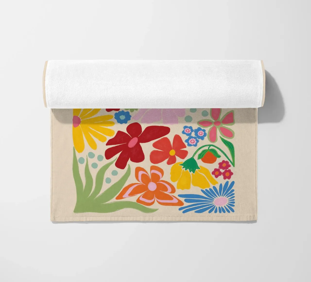 Spring Flowers telo mare da ni-ja artboutique